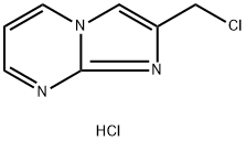 Imidazo[1,2-a]pyrimidine, 2-(chloromethyl)-, hydrochloride (1:1) Struktur