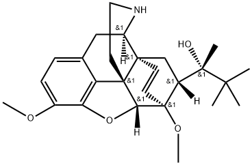 (αS,5α,7α)-α-(1,1-DiMethylethyl)-4,5-epoxy-3,6-diMethoxy-α-Methyl-6,14-ethenoMorphinan-7-Methanol Struktur