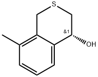 (R)-8-methylisothiochroman-4-ol Struktur