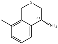 (R)-8-methylisothiochroman-4-amine Struktur