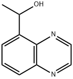 5-Quinoxalinemethanol, α-methyl- Struktur