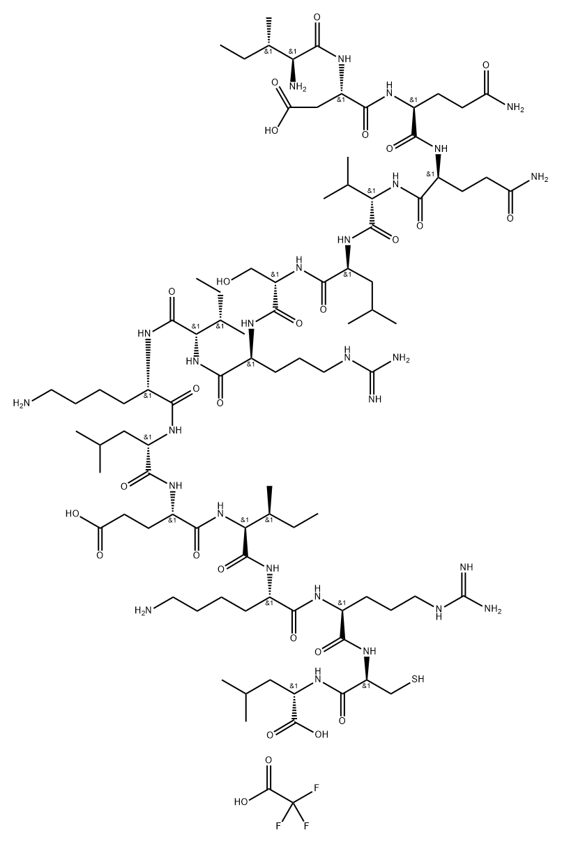 Fexapotide triflutate Struktur
