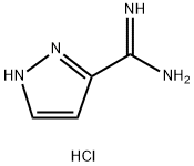 1H-Pyrazole-3-carboximidamide Hydrochloride Struktur
