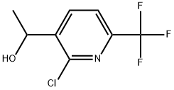 1-[2-Chloro-6-(trifluoromethyl)pyridin-3-yl]ethan-1-ol|2-Chloro-α-methyl-6-(trifluoromethyl)-3-pyridinemethanol