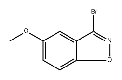 3-bromo-5-methoxy-1,2-benzoxazole Structure