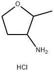 2-Methyltetrahydrofuran-3-amine hydrochloride Struktur