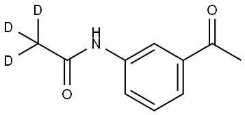N-(3-acetylphenyl)acetamide-d3 Structure