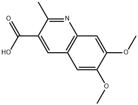 6,7-dimethoxy-2-methylquinoline-3-carboxylic acid|