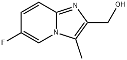 {6-fluoro-3-methylimidazo[1,2-a]pyridin-2-yl}methanol Struktur