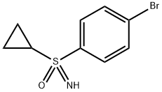 (4-bromophenyl)(cyclopropyl)imino-lambda6-sulf
anyl]one Struktur