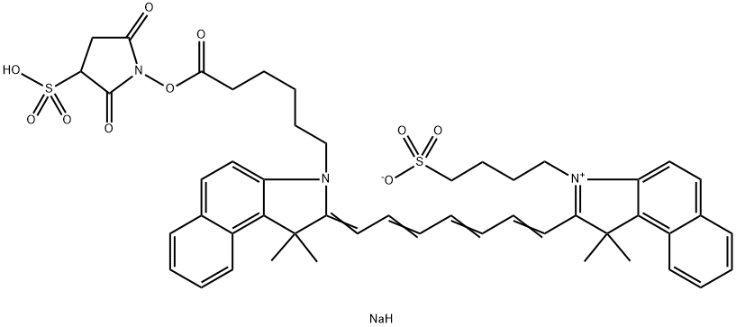 ICG-Sulfo-OSu sodium Struktur