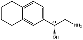 (R)-2-amino-1-(5,6,7,8-tetrahydronaphthalen-2-yl)ethan-1-ol Struktur