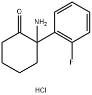 2-fluoro Deschloronorketamine (hydrochloride) Struktur