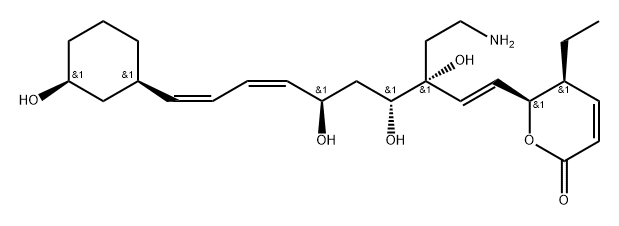 Lactomycin B Struktur