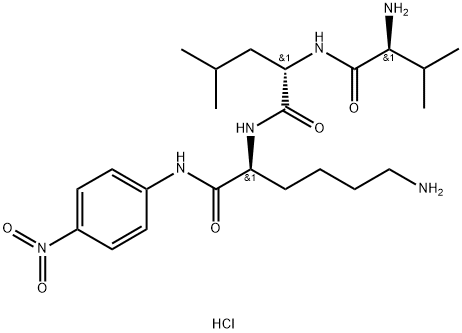 H-VAL-LEU-LYS-PNA, 201807-16-1, 結(jié)構(gòu)式