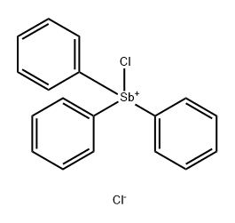 Stibonium, chlorotriphenyl-, chloride (8CI)