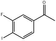1-(3-fluoro-4-iodophenyl)ethanone Struktur