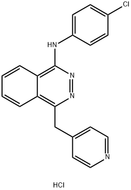 化合物 VATALANIB HYDROCHLORIDE, 212141-52-1, 結構式