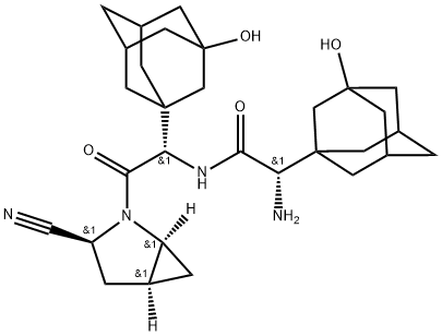 Saxagliptin Impurity 16 Struktur