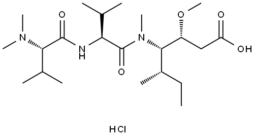Dov-Val-Dil-OH. HCl Struktur