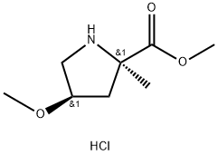 methyl (2R,4R)-4-methoxy-2-methylpyrrolidine-2-carboxylate hydrochloride|
