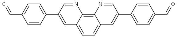 Benzaldehyde, 4,4′-(1,10-phenanthroline-3,8-diyl)bis- Struktur