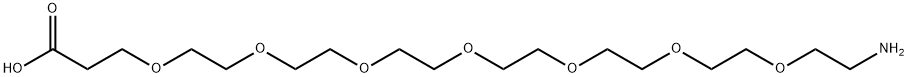 Amino-PEG7-acid 結(jié)構(gòu)式