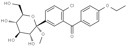 Ertugliflozin Impurity 24 Struktur