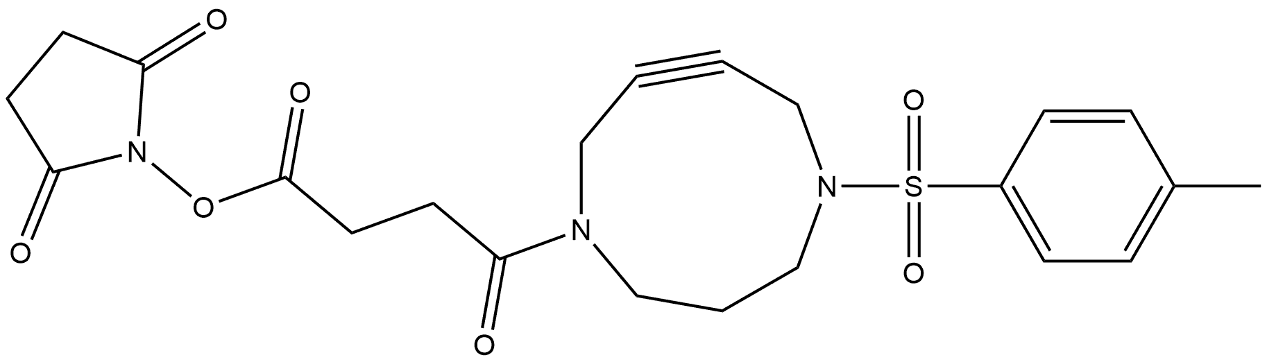 DACN(Tos,Suc-NHS) Struktur