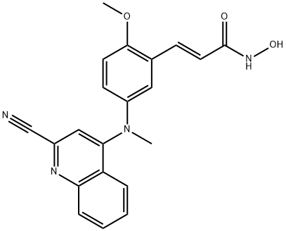 化合物 TUBULIN/HDAC-IN-1 結(jié)構(gòu)式