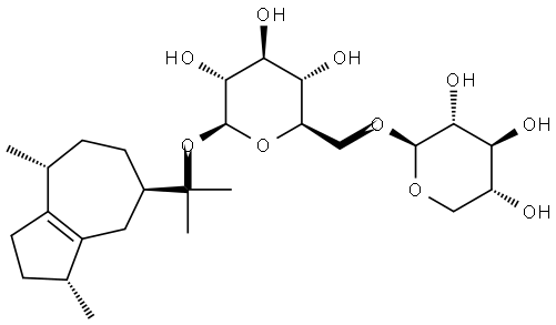 Ophiopogonside A Struktur