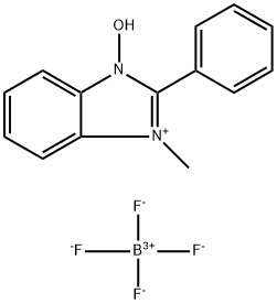 1-hydroxy-3-methyl-2-phenyl-1H-benzo[d]imidazol-3-ium tetrafluoroborate Struktur