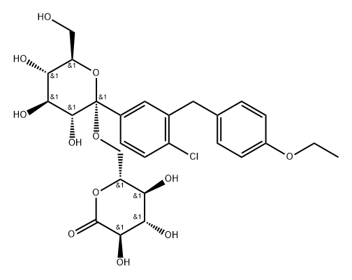 Dapagliflozin Impurity 38 Struktur