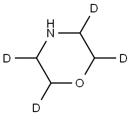 morpholine-2,3,5,6-d4 Struktur
