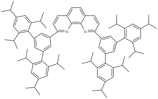 2,9-Bis(2,2'',4,4'',6,6''-hexaisopropyl-[1,1':3',1''-terphenyl]-5'-yl)-1,10-phenanthroline-1