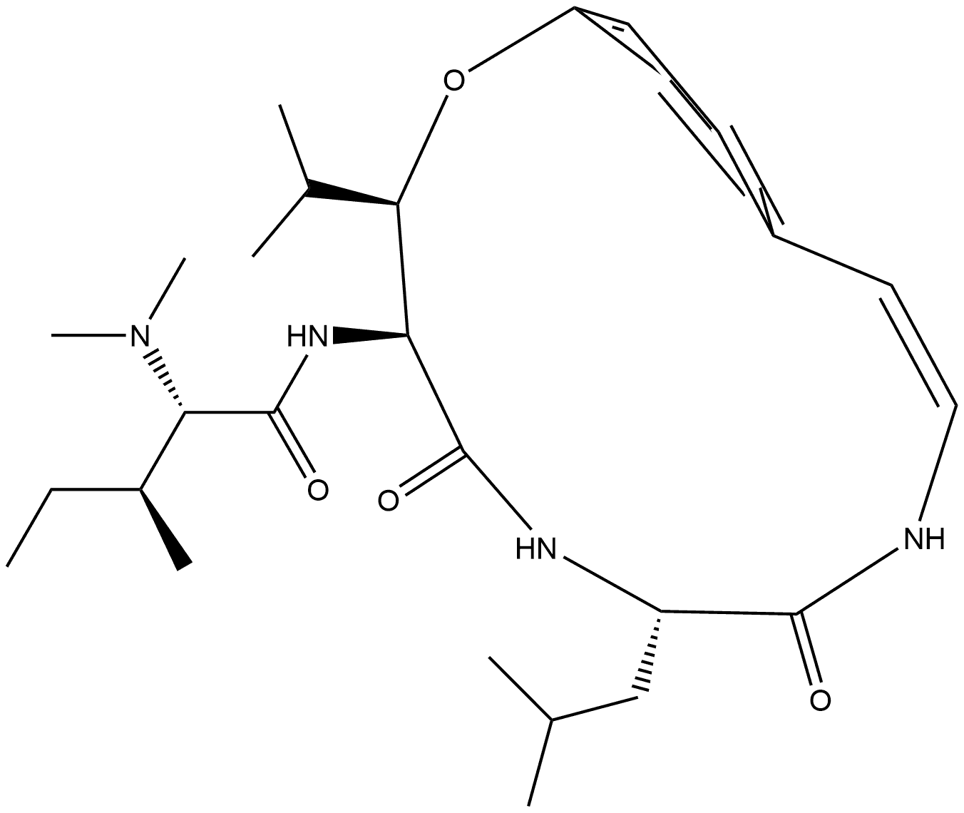 Frangulanine Struktur