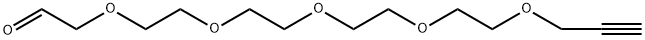 Propargyl-PEG5-CH2CHO Structure
