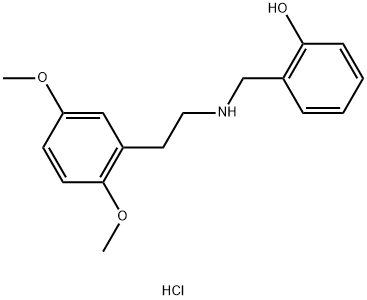 25H-NBOH (hydrochloride) Struktur