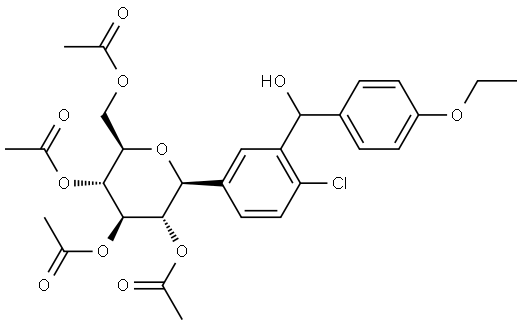 Dapagliflozin Impurity 193 Struktur