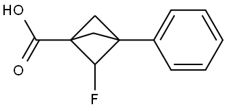 Bicyclo[1.1.1]pentane-1-carboxylic acid, 2-fluoro-3-phenyl-|2-氟-3-苯基二環(huán)[1.1.1]戊烷-1-羧酸