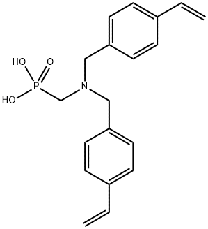 bis[(4-ethenylphenyl)methyl]amino]methyl] phosphonic acid|雙[(4-乙烯基苯基)甲基]氨基]甲基]膦酸
