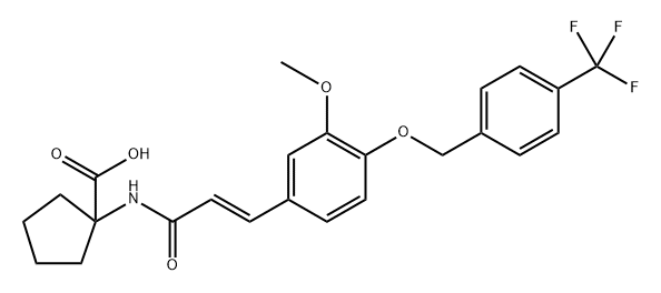 Antibacterial agent 30 Struktur