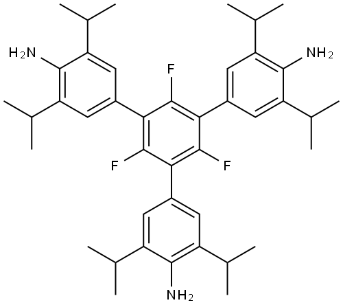 5'-(4-amino-3,5-diisopropylphenyl)-2',4',6'-trifluoro-3,3'',5,5''-tetraisopropyl-[1,1':3',1''-terphenyl]-4,4''-diamine