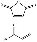 2-Propenamide, polymer with 2,5-furandione Structure