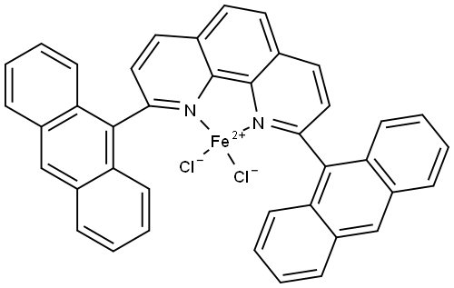 (2,9-Di(anthracen-9-yl)-1,10-phenanthroline)ironchloride