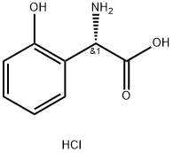 (S)-2-AMINO-2-(2-HYDROXYPHENYL)ACETIC ACID HYDROCHLORIDE Struktur