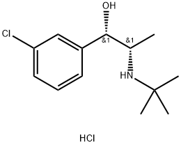 (αS)-threo-Dihydro Bupropion Hydrochloride Struktur