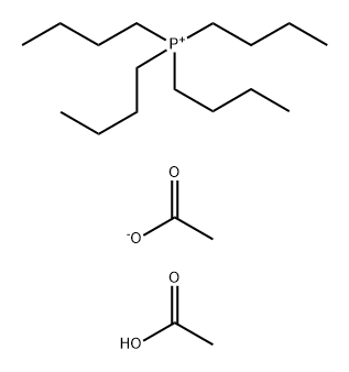 TETRABUTYLPHOSPHONIUM ACETATE ACETIC ACID COMPLEX Struktur