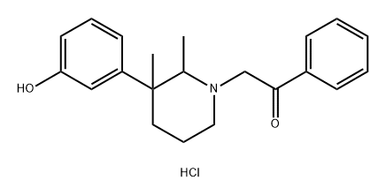 Myfadol hydrochloride Struktur