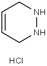 Pyridazine, 1,2,3,6-tetrahydro-, hydrochloride (1:2) Struktur